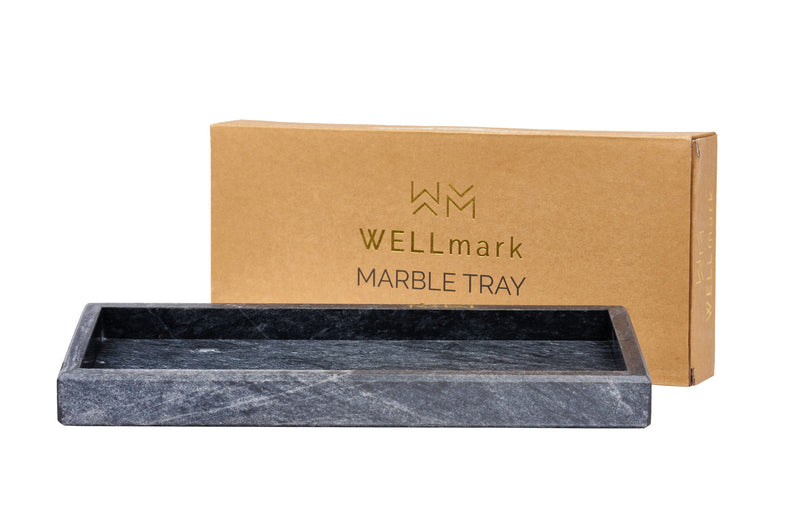 Wellmark Marble Tray | Dark Grey *