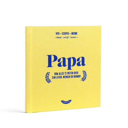* Stratier invulboek | Papa