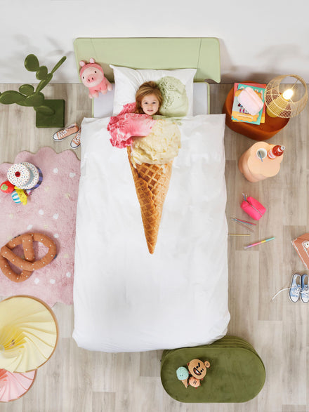 SNURK Dekbedset 140x200/220cm | Ice Cream