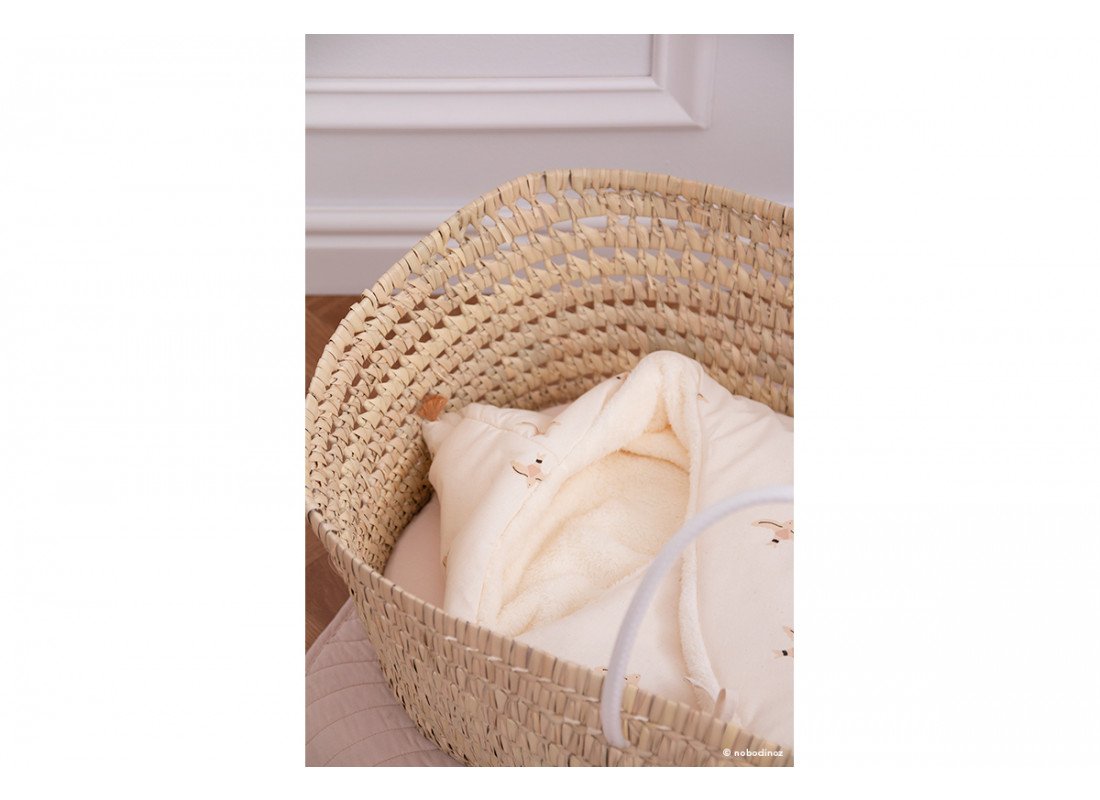 * Nobodinoz Cozy Winter Nestje 0-3m | Gold Stella/Night Blue