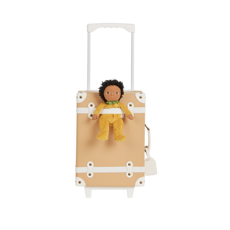 Olli Ella See-ya suitcase trolley | Butterscotch