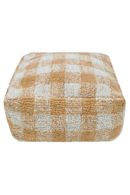 Lorena Canals Pouffe 20x40x40cm | Vichy Honey