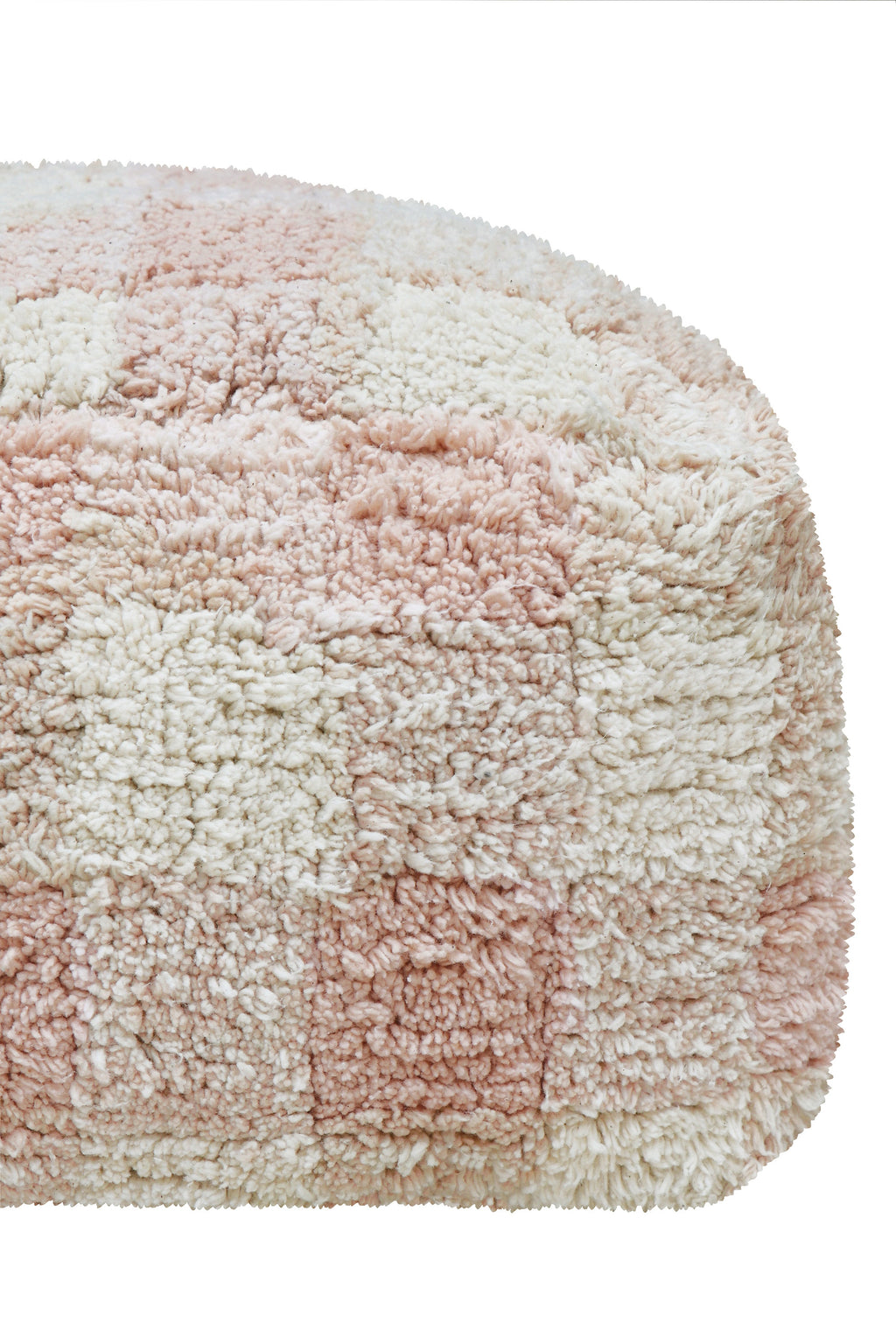 Lorena Canals Pouffe 20x40x40cm | Vichy Rose