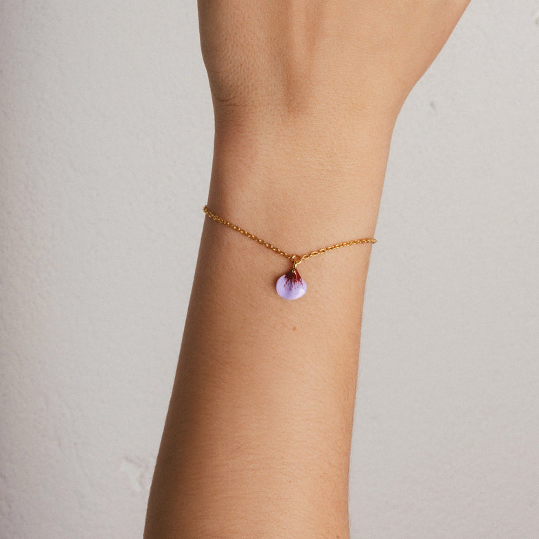 Galore Gepersonaliseerde Armband Part Of Me | Gold & Violet Women