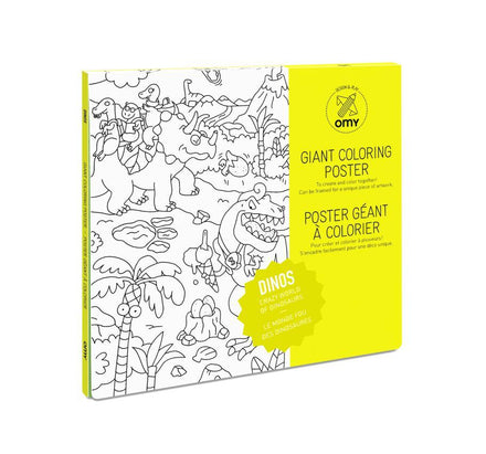 Omy Gigantische Kleurposter | Dino's
