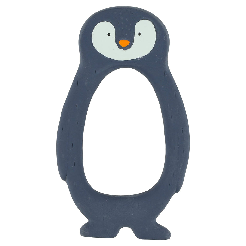 * Trixie Rond Grijpspeeltje Natuurrubber | Mr. Penguin