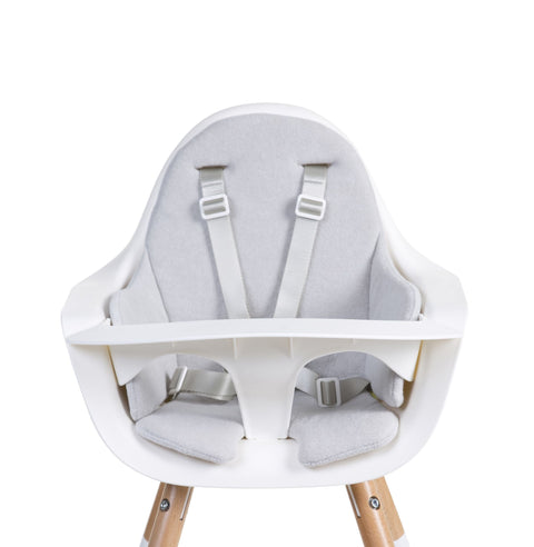 Childhome Universeel babystoel kussentje Terry Mouse Grey