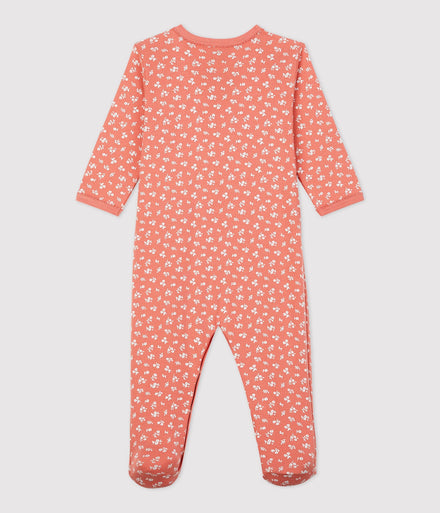 zzz Petit Bateau Baby Pyjama I Bloemenprint