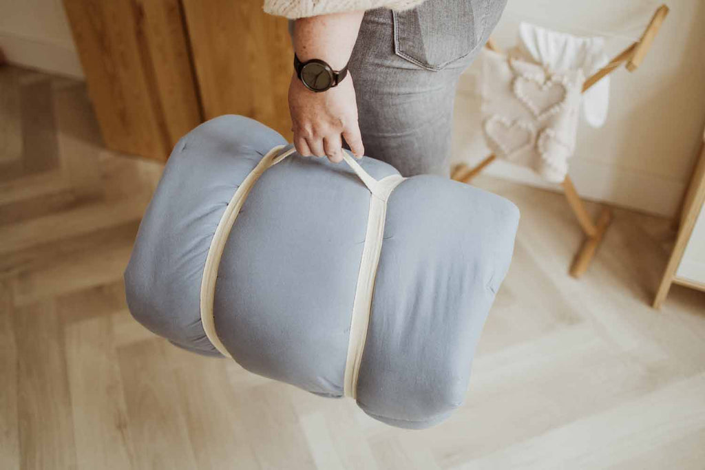 Play and go Speeltapijt Nestje Baby Bloom | Dusty Blue
