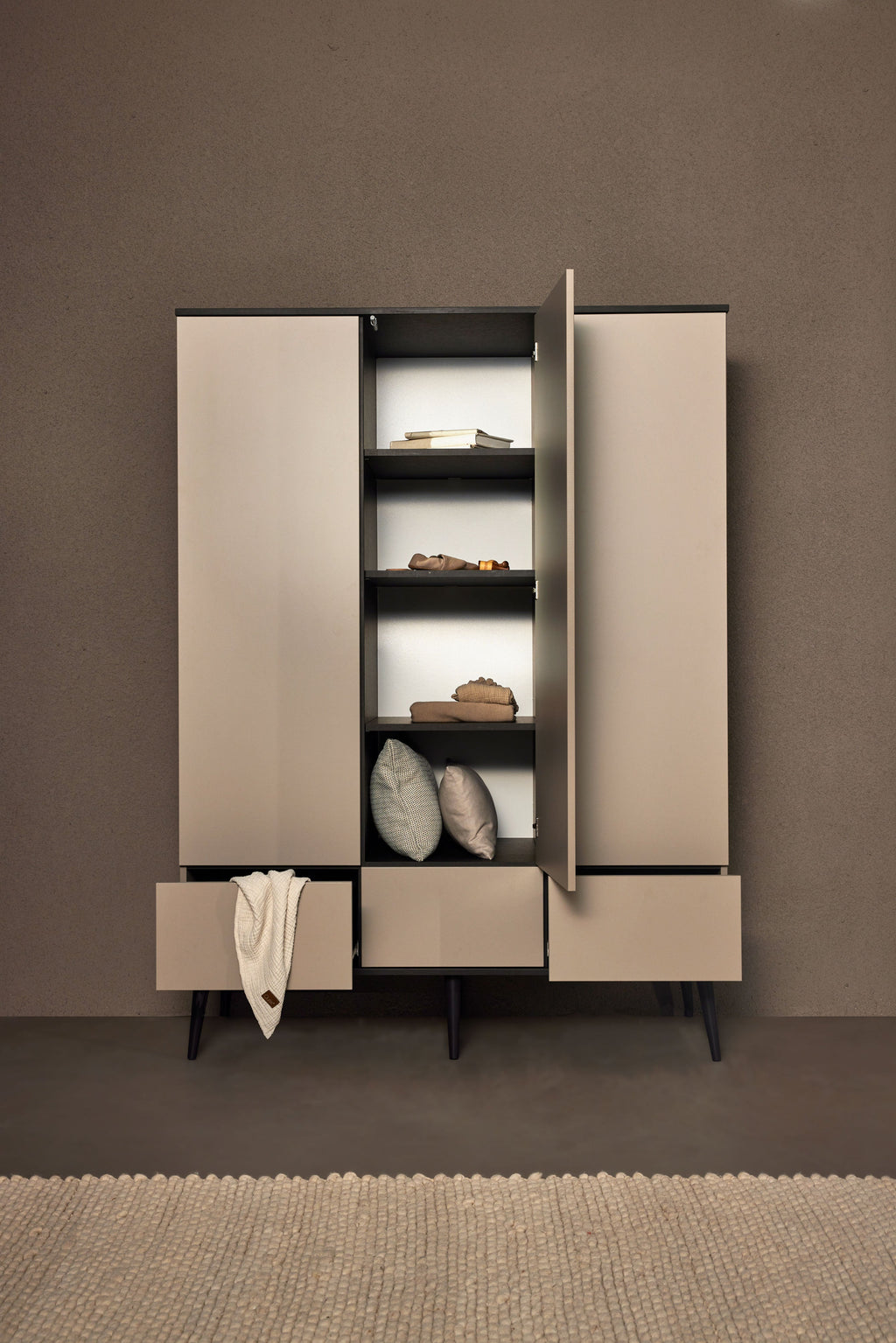 * Quax Kast XL Flow 144x58x198cm I Stone