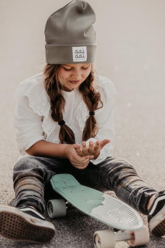 AAI AAI Beanie Muts | Rib Olive