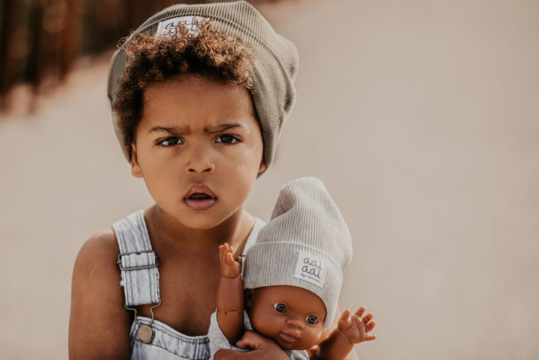 AAI AAI Beanie Muts | Rib Olive