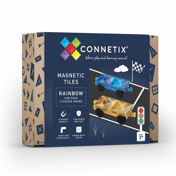 Connetix Tiles Rainbow Car Pack EU
