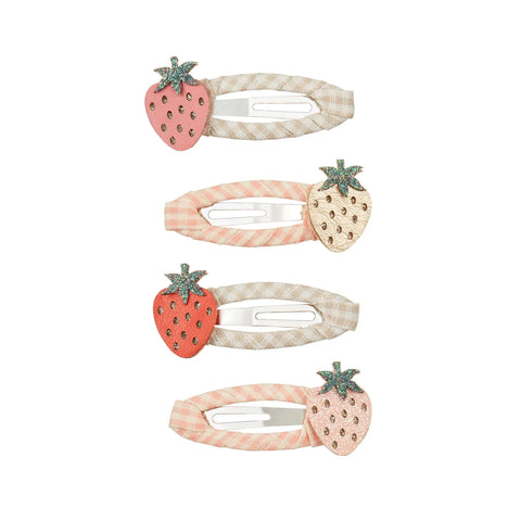 Mimi & Lula Hairclips Retro Rainbow Strawberry