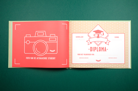 Stratier Schoolfoto Album | Groen