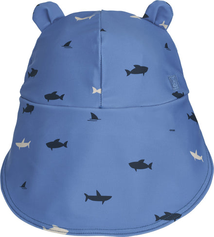 *  Liewood Senia Zonnehoedje | Shark Riverside