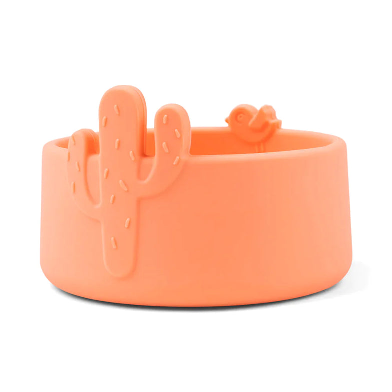 Done By Deer Silicone Bowl Set 2 | Lalee Powder / Coral