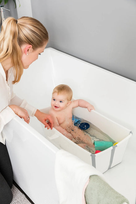 Stokke® Flexi Bath® + Badinzet Bundle | White