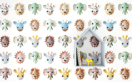 Studio Ditte Behangpapier | Wild animals sweet