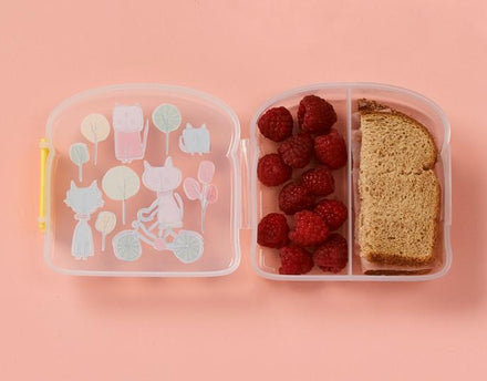 SugarBooger Sandwich Box Met Vakjes | Egeltjes