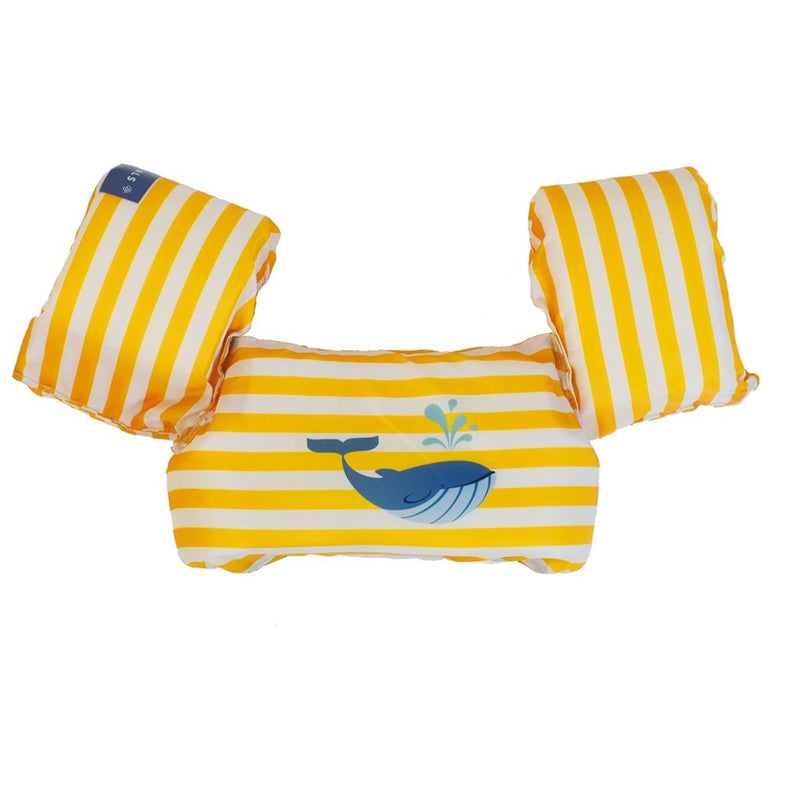Swim Essentials Puddle Jumper 15-30kg | Geel Wit Walvissen