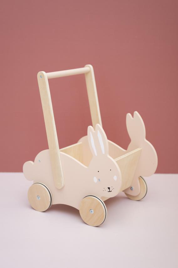 Trixie Houten Duwkar | Mrs. Rabbit
