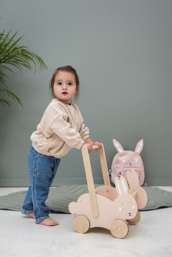 Trixie Houten Duwkar | Mrs. Rabbit