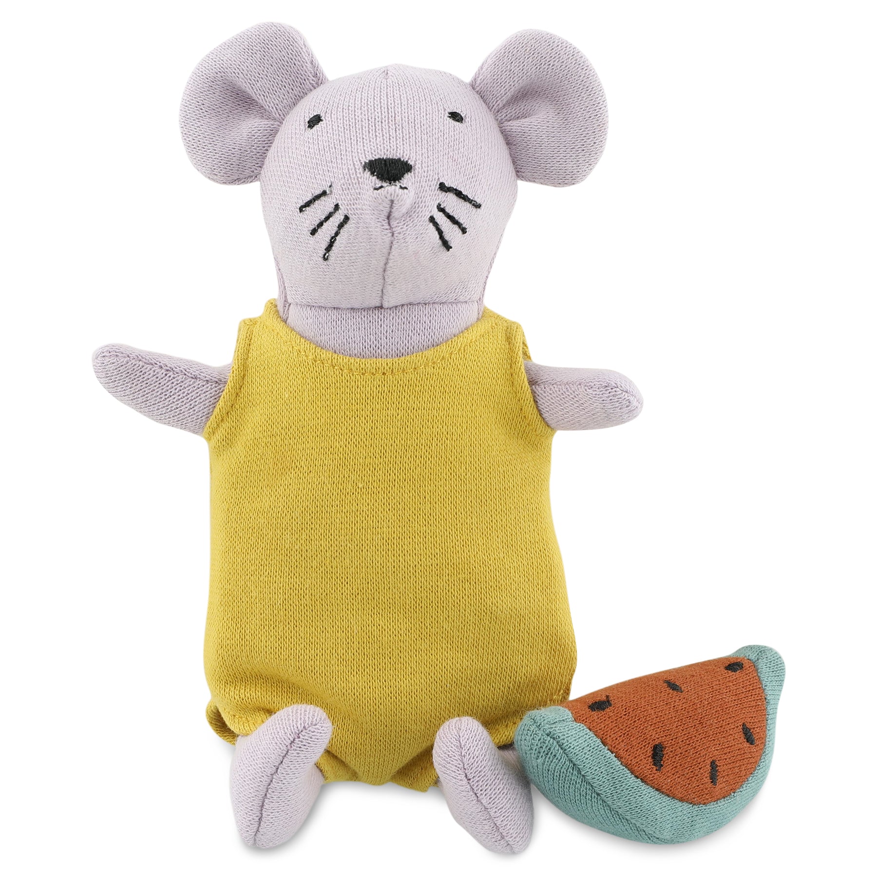 * Trixie Puppet World Pluche Speeldiertje Small Mrs. Mouse