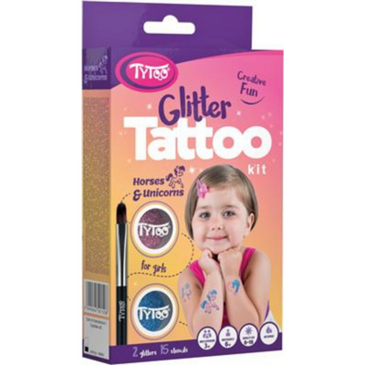 Tytoo Glitter Tattoo's | Paarden & Eenhoorns