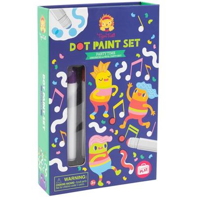 Tiger Tribe meeneem Dot Paint Set | Party Time