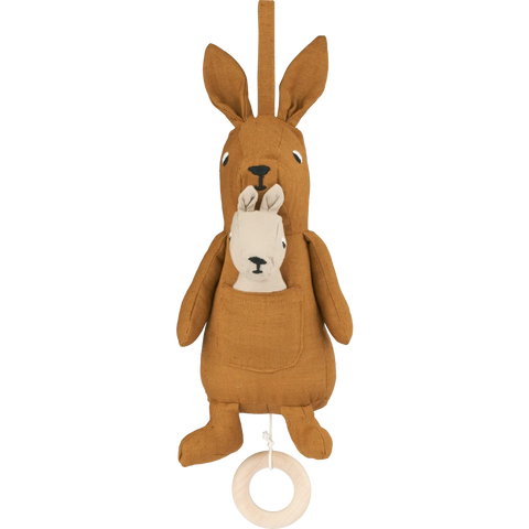 Liewood Ailo Muziekmobiel | Kangaroo Golden Caramel