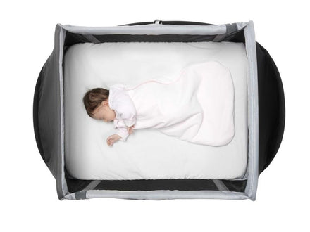*  AeroMoov hoeslaken reisbed 110x60cm - cotton - white