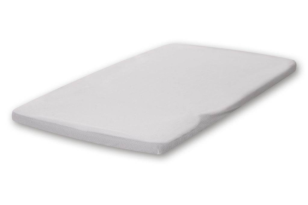 *  AeroMoov hoeslaken reisbed 110x60cm - cotton - white