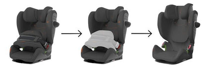 Cybex Pallas G i-Size Groep 1-2-3 Lava Grey Mid Grey