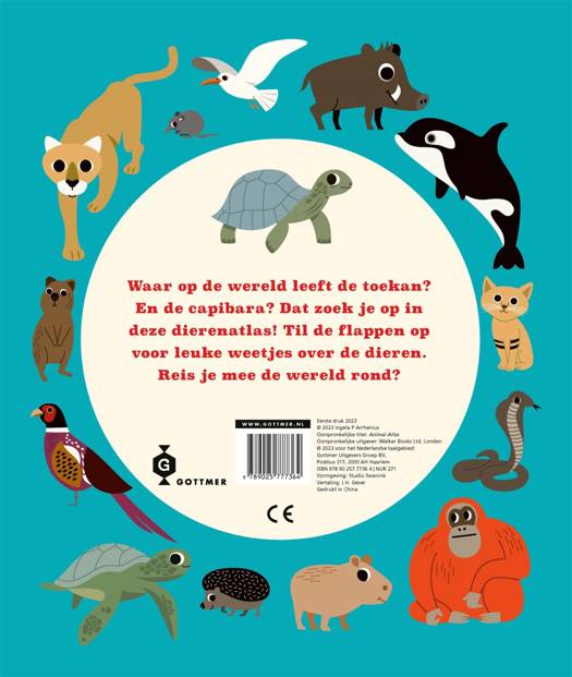 Boek Arrhenius Ingela P. | De Dierenatlas