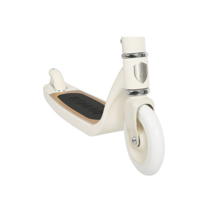 Banwood Maxi Scooter Met Fietsmand | Cream