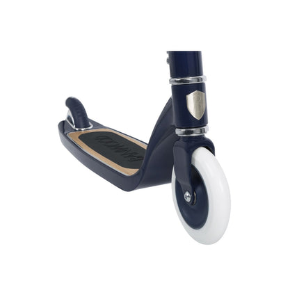 * Banwood Maxi Scooter Met Fietsmand | Navy Blue