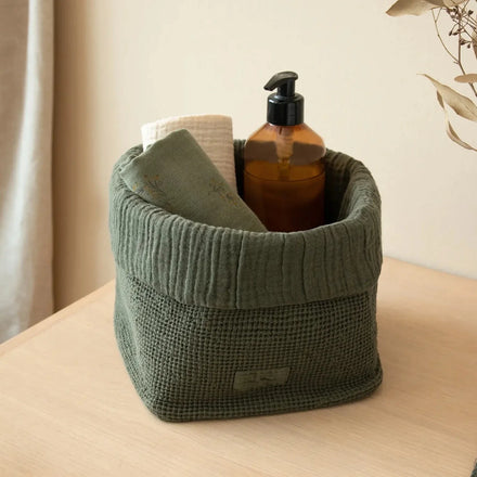 Nobodinoz Opbergmand Wabi-Sabi Basket | Vetiver*