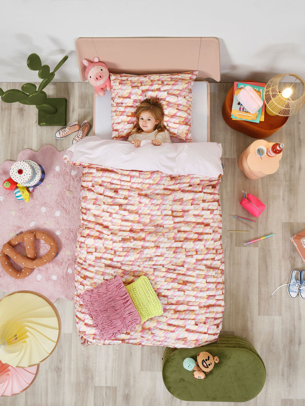 SNURK Dekbedset 140x200/220cm | Swirl Candy