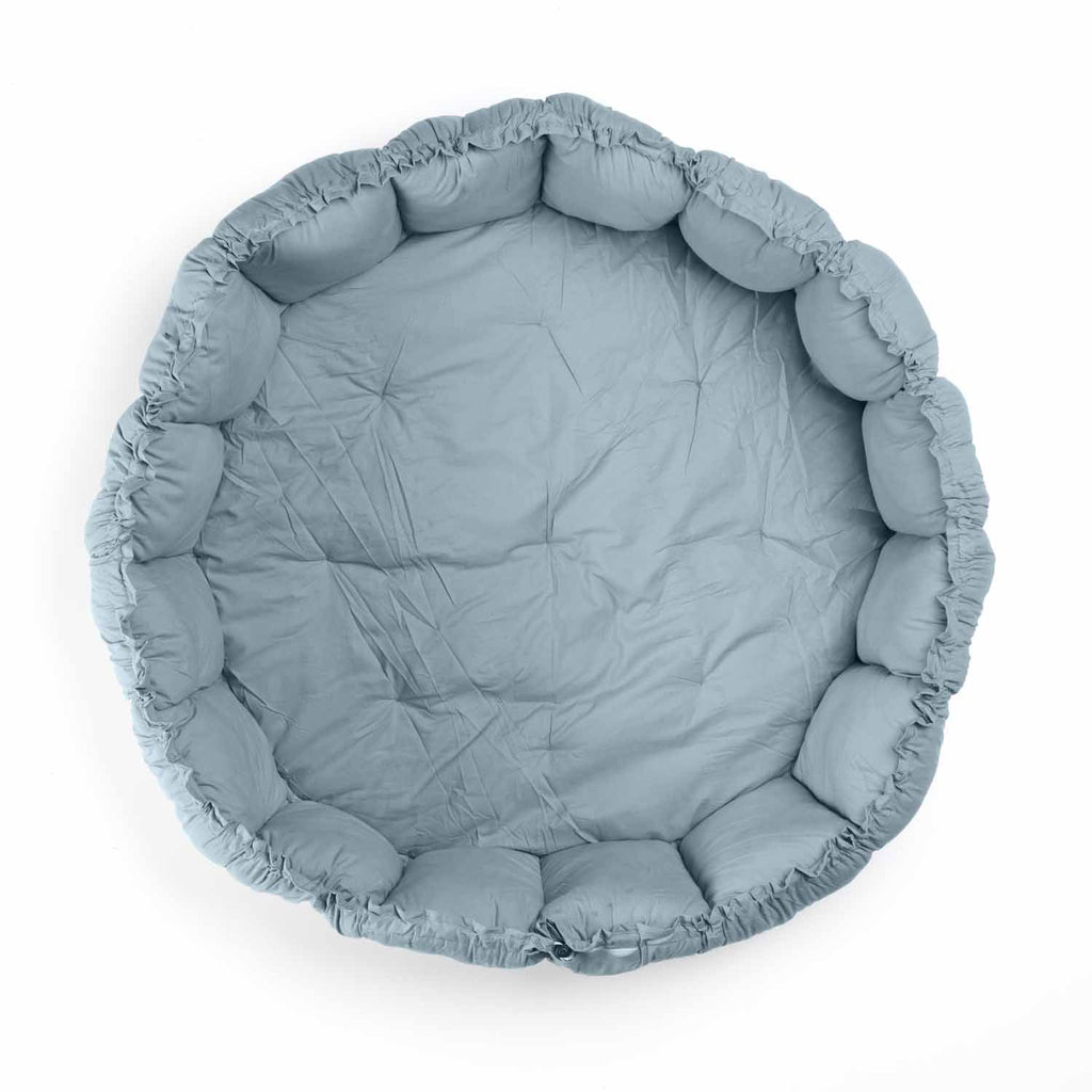 Play and go Speeltapijt Nestje Baby Bloom | Dusty Blue