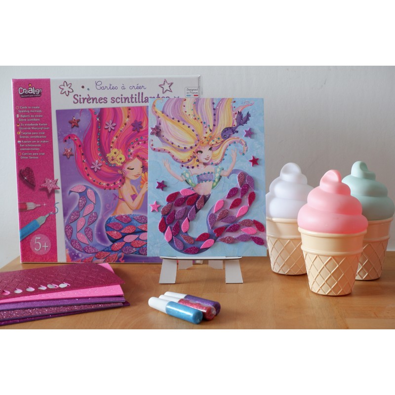 * Crealign Knutselset Diamond Mermaids