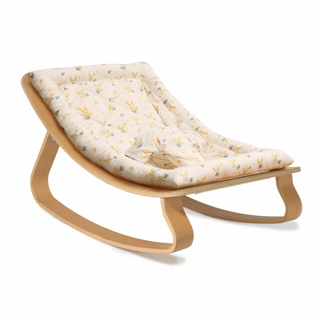 Charlie Crane LEVO Baby Rocker - With Mimosa Cushion