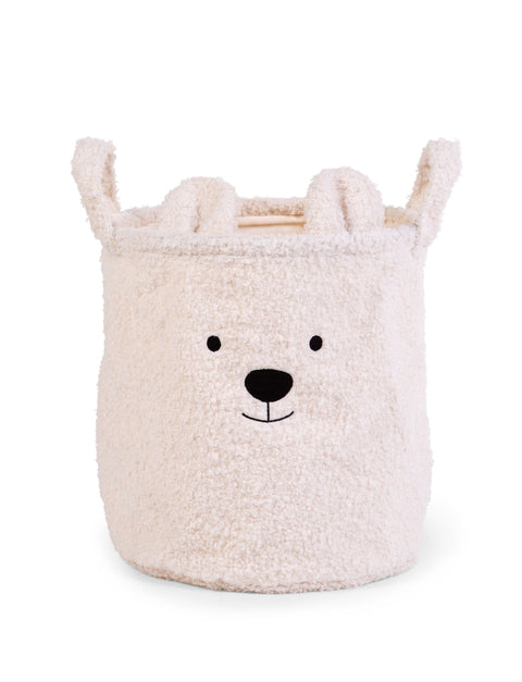 Childhome opbergmandje 30x30x30 | Teddy Off White