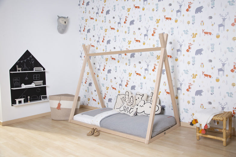 Childhome tipi bed baby/junior 70x140cm | Natural