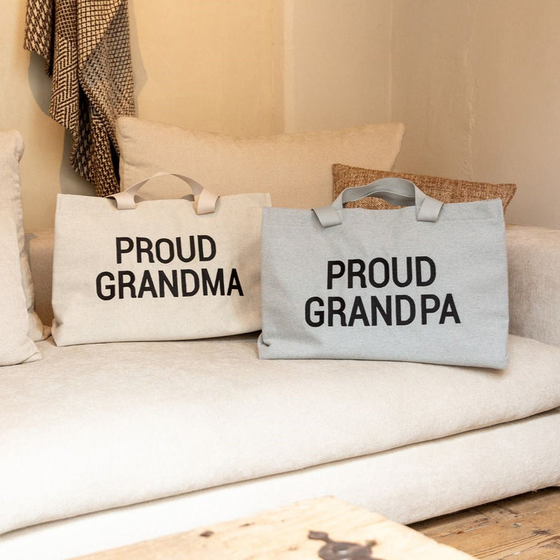 Childhome Weekendtas Grandma Bag Canvas | Ecru