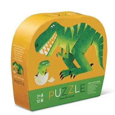 Crocodile Creek Puzzel 12st | Dino Just Hatched