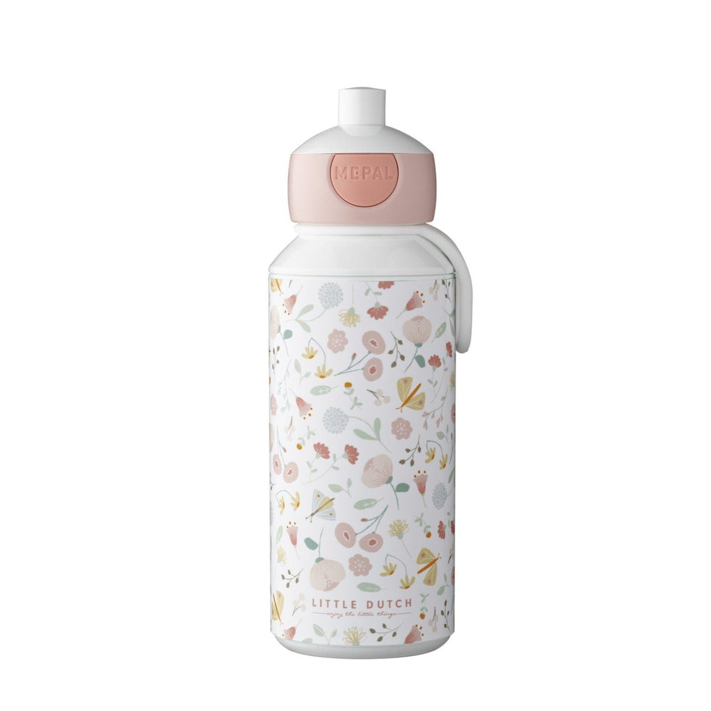 Mepal Little Dutch Drinkfles Met Drinktuit 400ml | Flowers & Butterflies