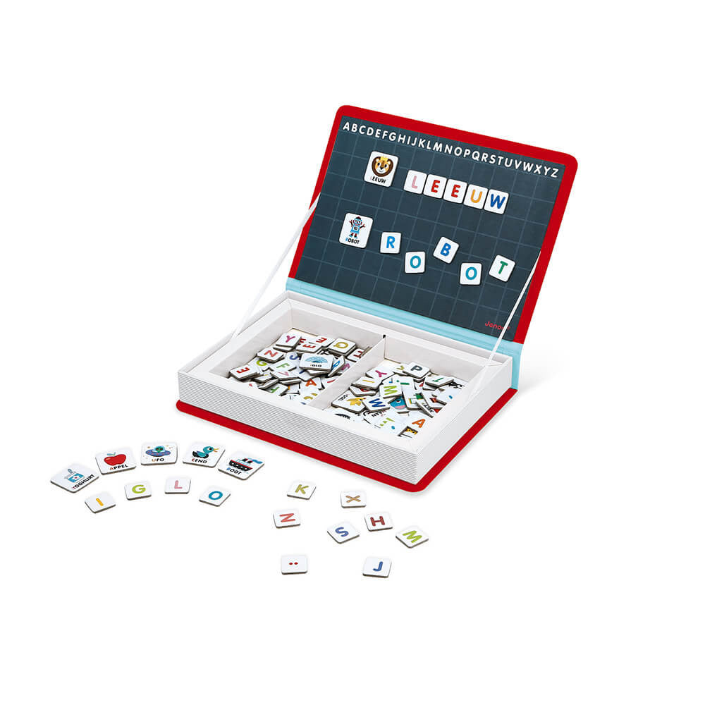 Janod Magneti'Book Meeneem Magneetset | Alfabet