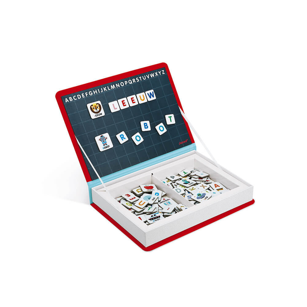 Janod Magneti'Book Meeneem Magneetset | Alfabet