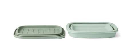 ZZZ Liewood Franklin Foldable Lunch Box | Dusty Mint / Faune Green Mix*